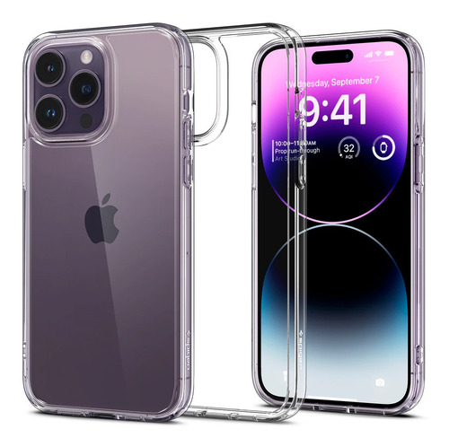 Imagen 2 de 6 de Forro Spigen Ultra Hybrid iPhone 14 Pro Max Original