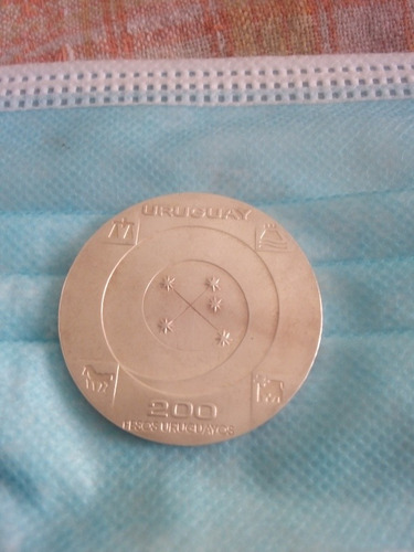 Moneda De 200 De Plata