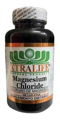 Magnesium Chloride X 100 Tabletas (cloruro De Magnesio)
