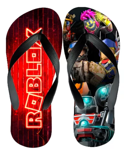 Chinelo Masculino Roblox Game Solado de Borracha N°46, Sandália Masculina  Florêncios Nunca Usado 90389955