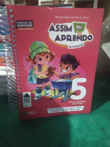 Coleção Completa Assim Eu Aprendo Integrado 1 Ao 5 Bncc. Lp.