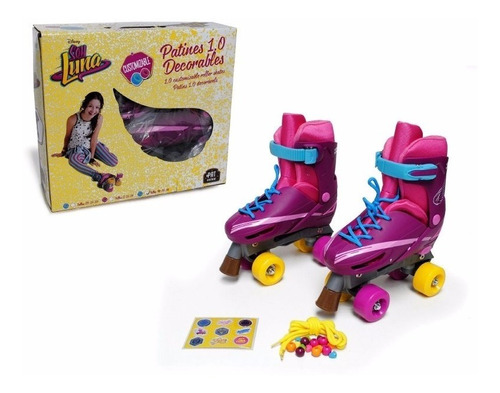 Patines Soy Luna Decorables Extensibles Disponibles T31 A 34