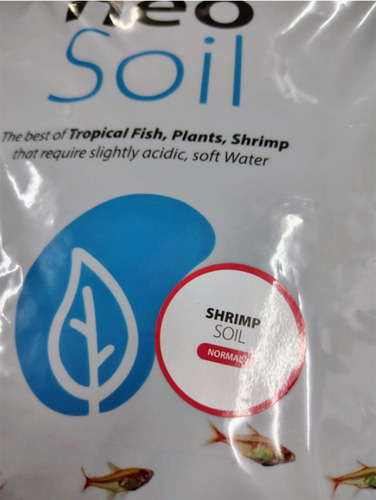 Sustrato Nutritivo Neo Soil Gambas 3 L Aquario Plantas