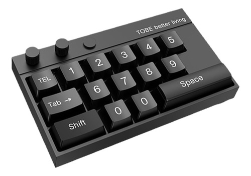 2 Número De Teléfono Temporal Para Coche, Teclado, Negro