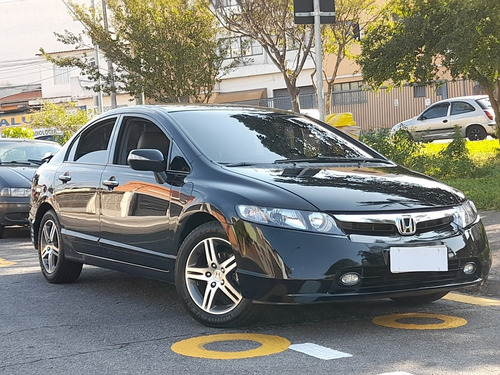 Imagem 6 de 15 de Honda Civic Exs 2008 Todo Original Raridade