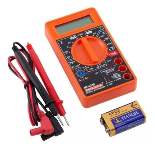 Tester Multitester Digital Básico - Makawa - Mk-0249