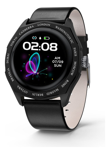 V18 Smart Watch Bt Touching Pulseira De Relógio Esportivo