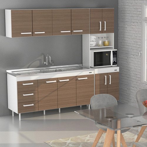 Mueble Columna De Cocina 4 Puertas Despensero Blanco 10155 Color 10155 - Blanco