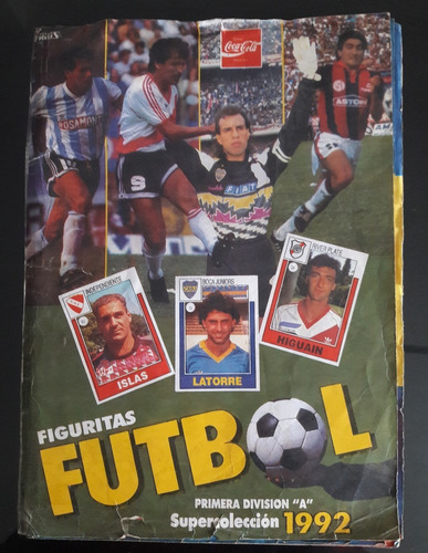 Album De Figuritas Futbol 1992 - Completo !!!! Mwj