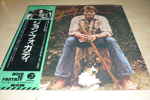 John Fogerty Creedence Vinilo Japon Obi Insert 10 Puntos