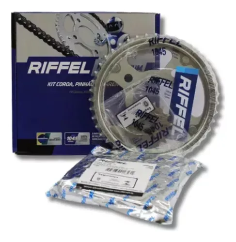 Kit Relação Ybr 125i Factor 2017 A 2022 Riffel 91357