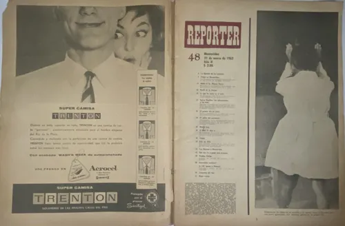 Reporter Nº 48 Revista, Felipe En Montevideo, 1962, Ex5 (Usado)