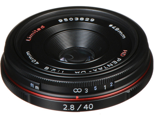 Pentax Hd Pentax Da 40mm F/2.8 Limited Lente (black)