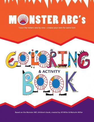 Libro Monster Abc's Coloring Book : Trace - Color - Creat...