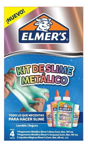 Kit De Slime Metálico Elmers / Qualify
