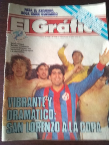 Revista El Grafico San Lorenzo Lote 2º Completa Tu Coleccion