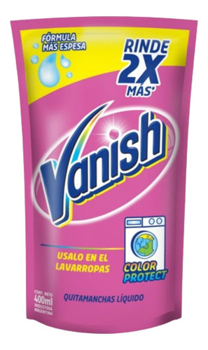 Quitamanchas Liquido Multiuso Vanish X 400 Ml (7390)