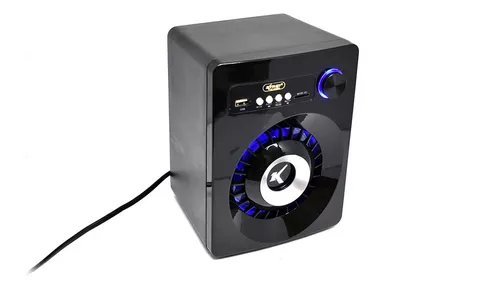 Mini Subwoofer Bright 2.1, USB - 0590 - Lognet Informática - Loja