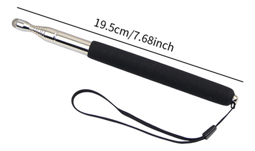Telescópico Maestro Hand Pointer Retráctil Negro