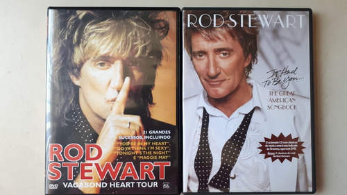 Kit Dvd Rod Stewart Vagabond Heart + Great American Songbook