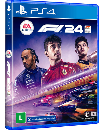 F1 2024 Ps4 Mídia Física Lançamento Lacrado Pt-br