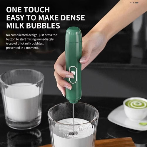 Batidor Eléctrico De Leche Y Huevo, Batidor De Café Y Café