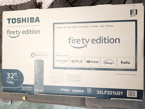 Imagen 7 de 10 de Smart Tv 32 Toshiba Con Alexa
