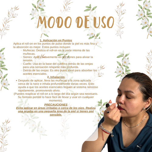 Kit Con 3 Roll On Dolor Cabeza-migraña Feromonas Relajante