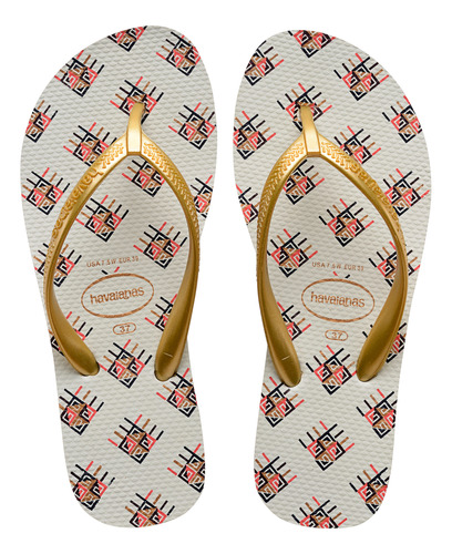 Zonazero Havaianas Ojotas High Light 2 Medio Taco Mujer