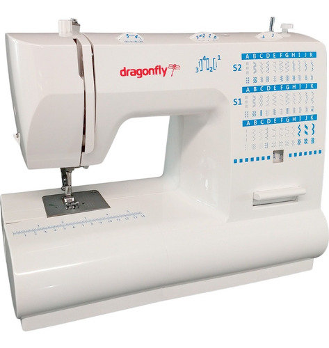 Maquina Coser Electrica 66 Puntadas Puntos Recta Dragon Fly