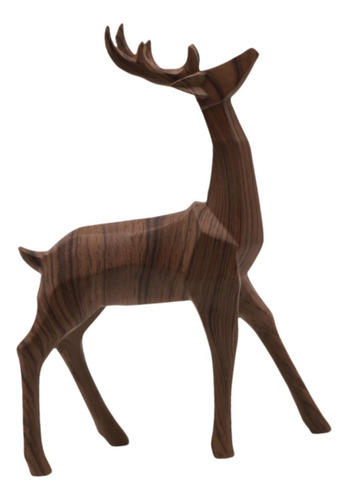 Figura De Reno De Geometría, Animal Artificial, Artesanía,
