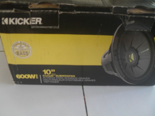 Kicker - Subwoofer 600w Para Reparar