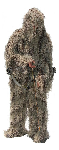 Ghillie Trajes El Conjunto De Chaqueta Y Pantalones Del Leña