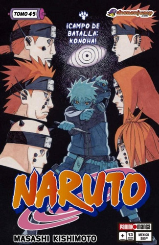 Panini Manga Naruto 27-72 Español Latino