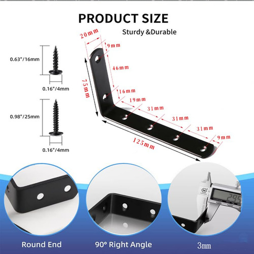 Anclajes Para Muebles A Prueba De Bebés Kit De 4 Unidades