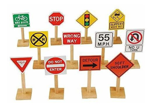 Marvel Education Deluxe International Traffic Signs, Juego D