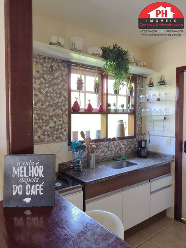 Imagem 9 de 15 de Charmosa Casa Mobiliada - Piscina & Área Gourmet - Cond. Orla Azul - 1517