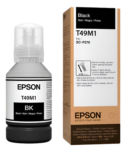 Tintas De Sublimación Epson T49m 140ml F570 F170 F571 Origin