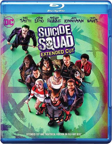 Escuadrón Suicida Extended Cut Bluray Dvd Original Nuevo  