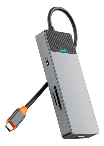 Wiwu Linker Hub 7 En 1 Usb-c + Hdmi + Sd + Usb A