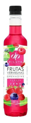 Xarope Dilute P/ Drinks Frutas Vermelhas Sem Açúcar 500ml