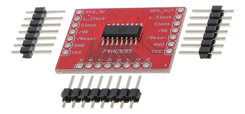 - 10 Peças 74hc595 8-bit Shift Register Dip-16 Placa Ic