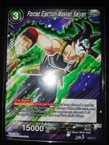 Forced Ejection Masked Saiyan - Expans-carta Dragon Ball Tcg