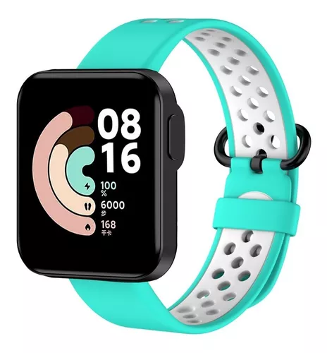 Correa Tpu Para Xiaomi Mi Watch Lite & Redmi Teal Blue White