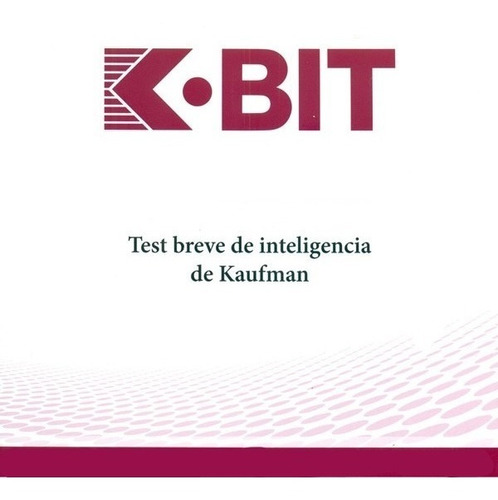 K Bit Test De Inteligencia 