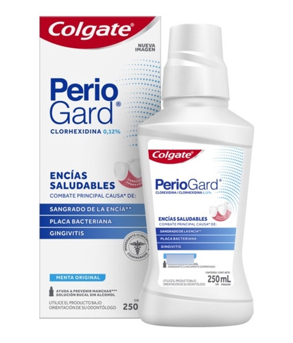 Colgate Periogard Enjuague Bucal  Sin Alcohol 250ml