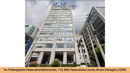 Oficina En Venta Av. Prolongación Paseo De La Reforma No. 115, Paseo De Las Lomas, Álvaro Obregón, Cdmx Vg5-di
