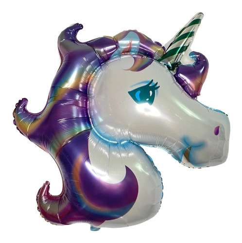 Globos Metalizados De Unicornio