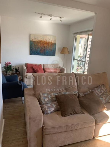 Imagem 3 de 15 de Apartamento Com 3 Dormitórios À Venda, 85 M² Por R$ 920.000 - Brooklin - São Paulo/sp - Cf69868