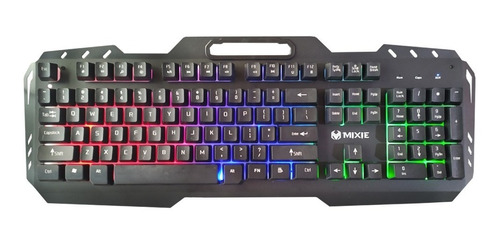 Teclado Usb Gamer Con Luces Rgb  Mixie X800